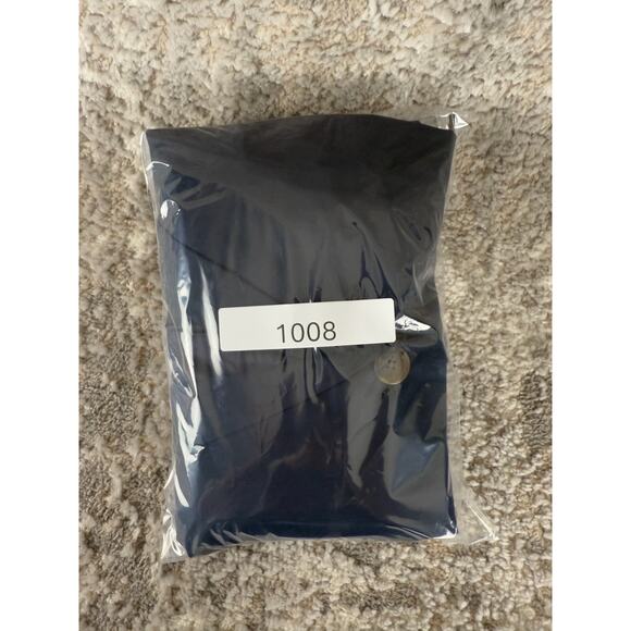 J Crew Womens Size 2 V Neck Blazer Jacket Navy Long Sleeve Button Lined - Picture 9 of 9